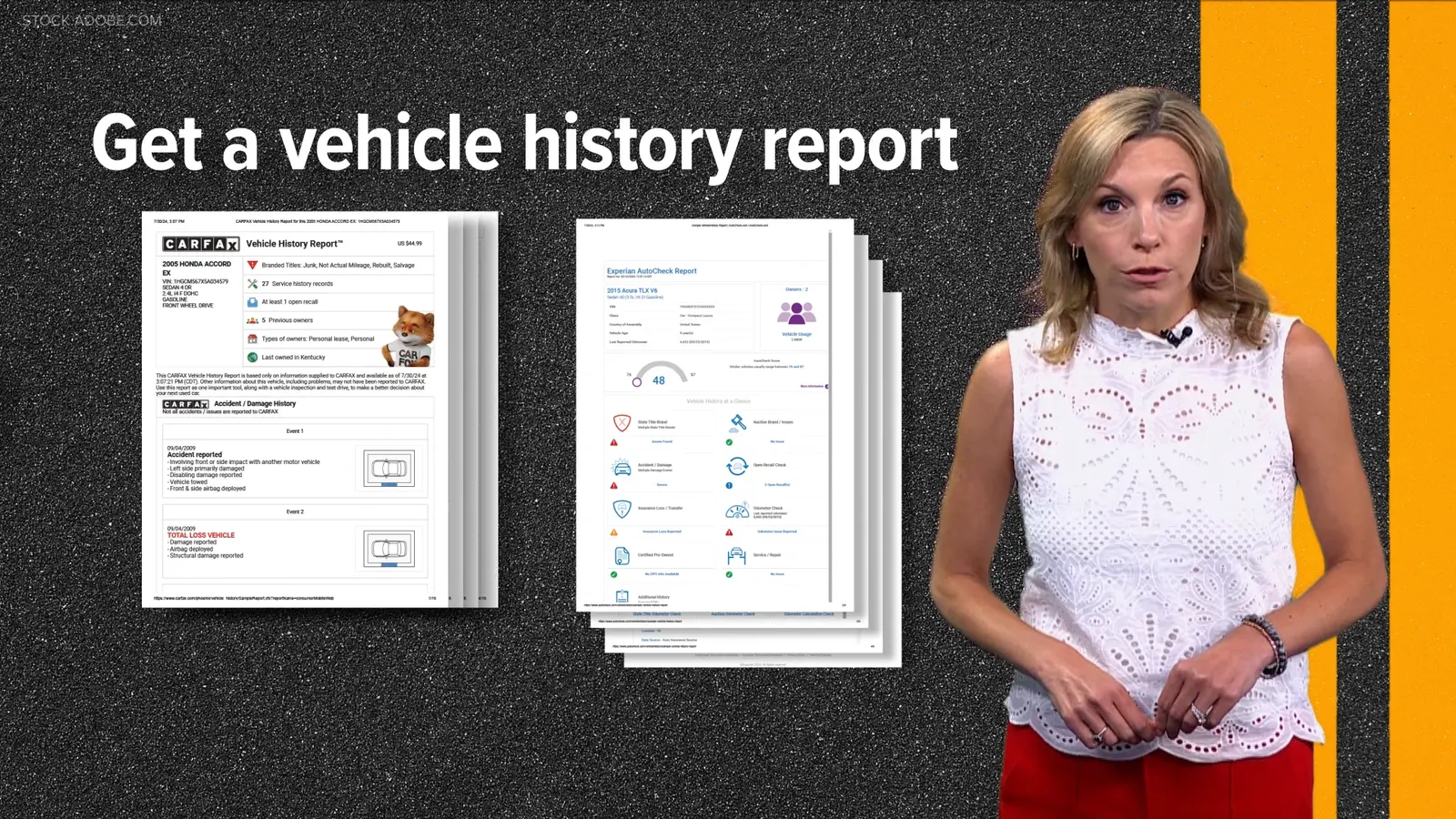 Airbag Recall broadcast graphic still 1